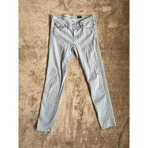 AG The Stevie Slim Straight Leg Denim Jeans Gray Women's Size 27R US 4